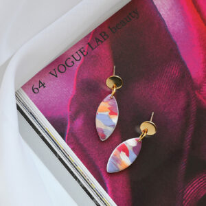 Náušnice RASPBERRY SORBET mini