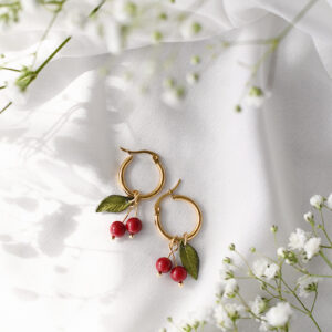 Náušnice PRIMAVERA Cherry