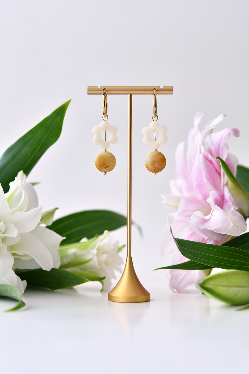 Náušnice PRIMAVERA Flower II – Obrázok 2