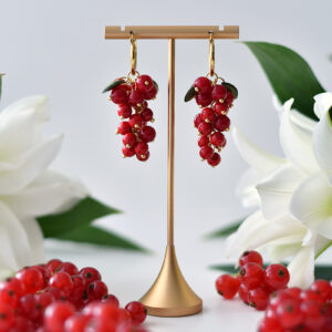 Náušnice PRIMAVERA Red Berries